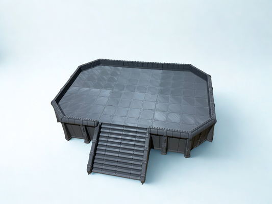 Plateau - single stairs