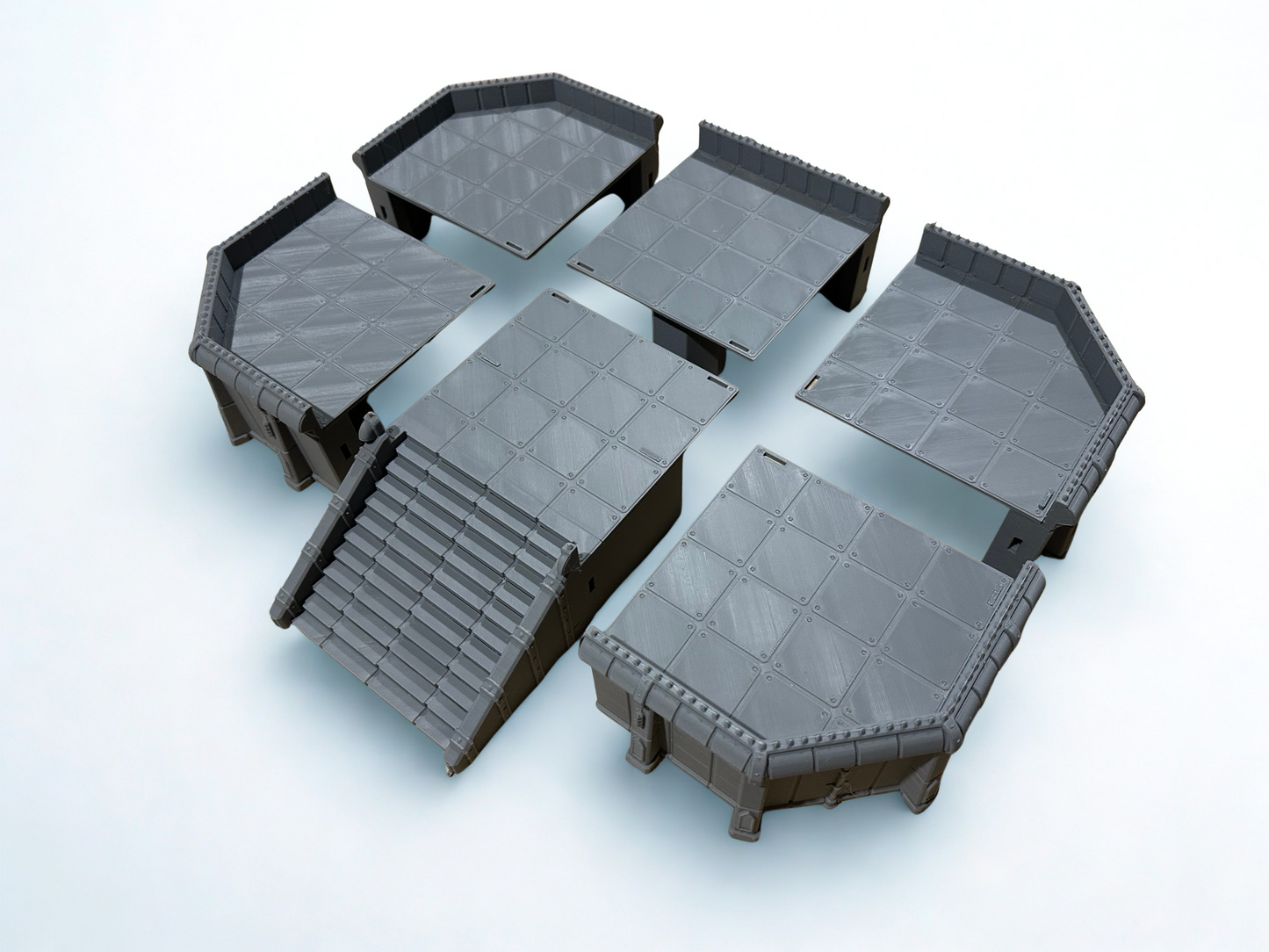 Plateau - single stairs