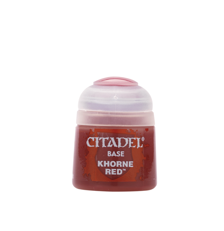 21-04 Citadel Base: Khorne Red